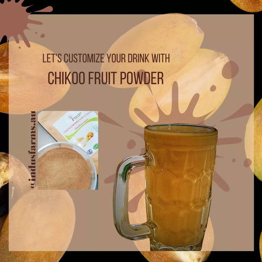 Chikoo/Sapota Milkshake