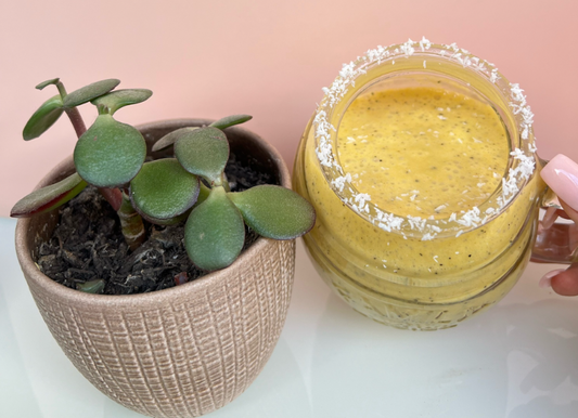 Creamy Mango Yoghurt Made Easy with Indus Farms Mango Powder