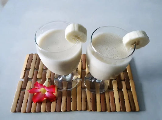Banana Smoothie Recipe with Indus Farms Banana Powder