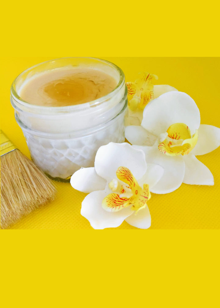 Banana facepack fruit powder - application, vegan - Indusfarms
