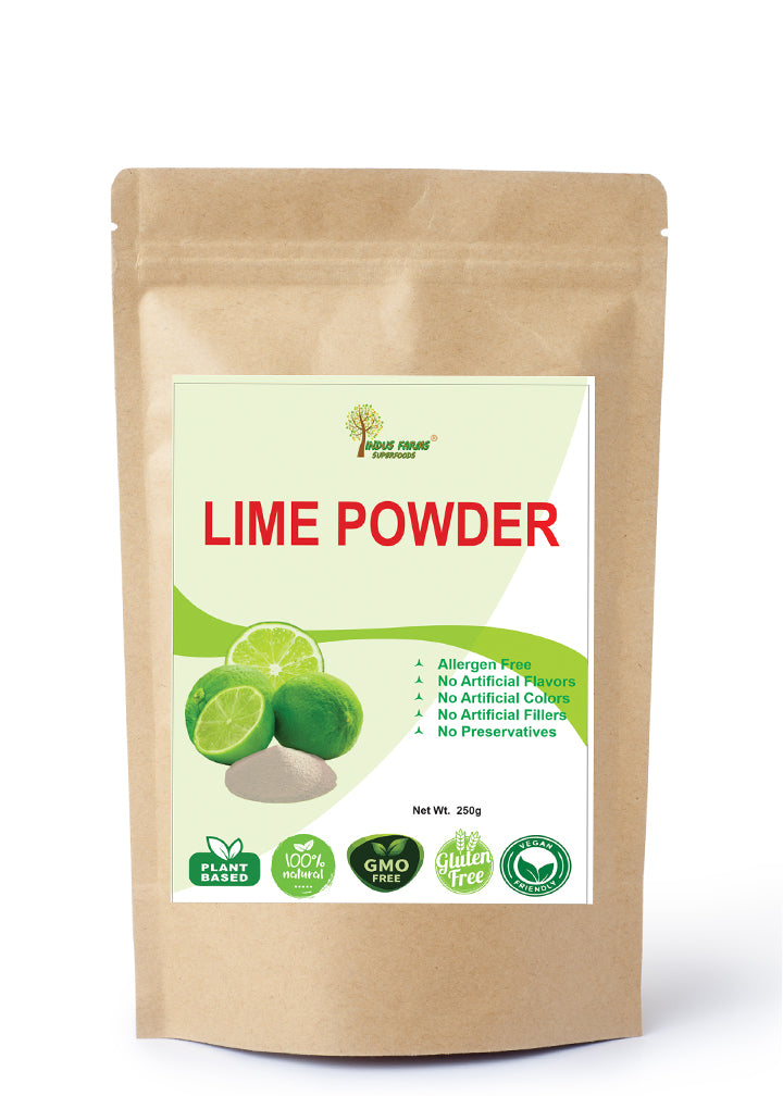 Lime Juice Powder – Perfect for Seasoning, Baking, Beverage Flavouring & Cooking Sauces