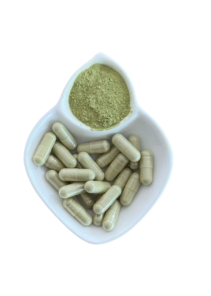 Neem Powder Capsules Organic – Dietary Herbal Supplement, Vegan, GMO-Free