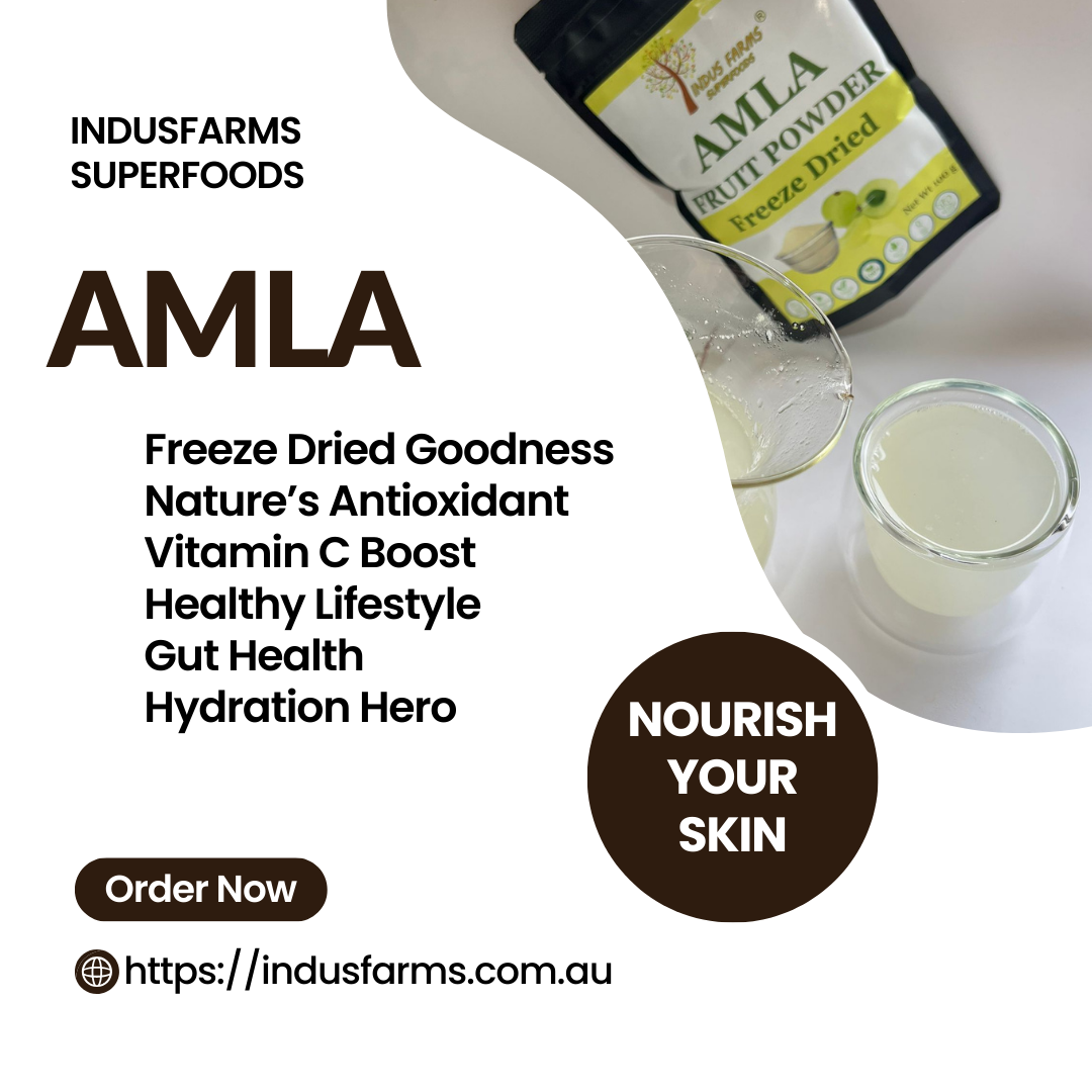 Amla Powder Freeze Dried Indus Farms