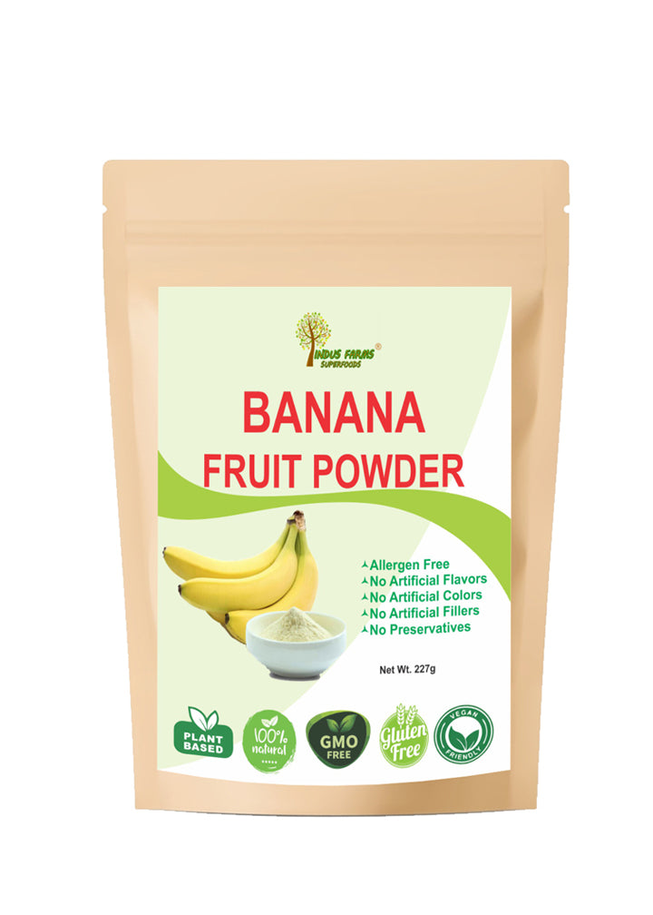 Banana fruit powder flavor for milkshakes - wholesale natural bulk - Indusfarms