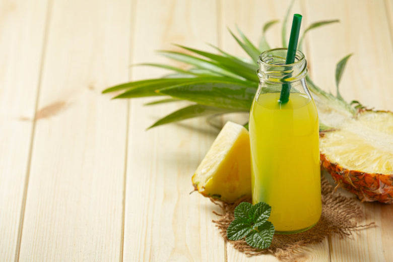 pineapple powder instant juice drink with mint