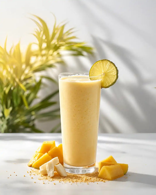 Tropical Pineapple Glow Smoothie (Using Pineapple Powder)