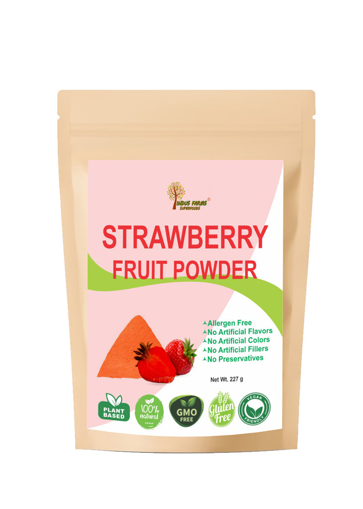 Strawberry fruit powder - Indusfarms