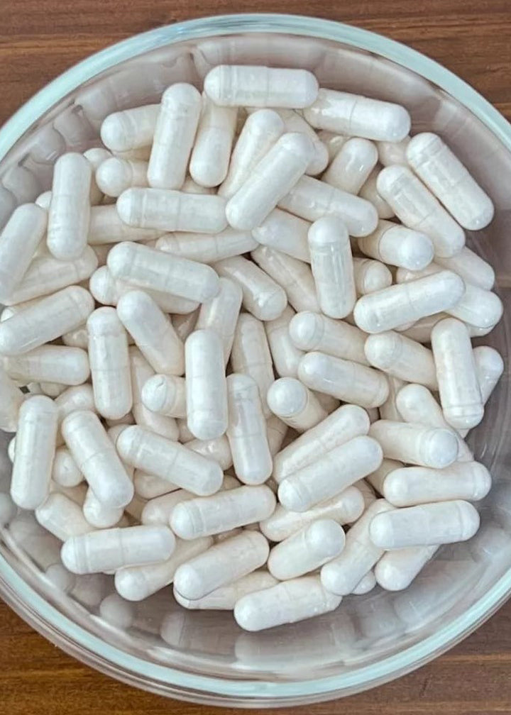Aloe vera extract capsules - vegetarian, vegan, herbal supplement - Indusfarms