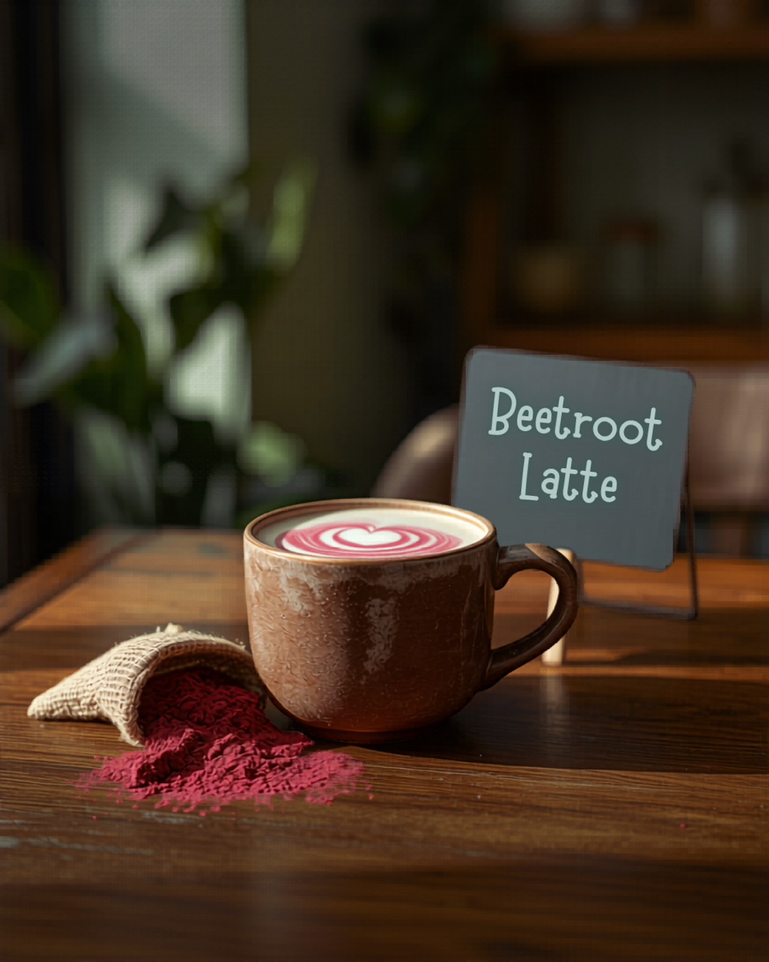 Beetroot latte 