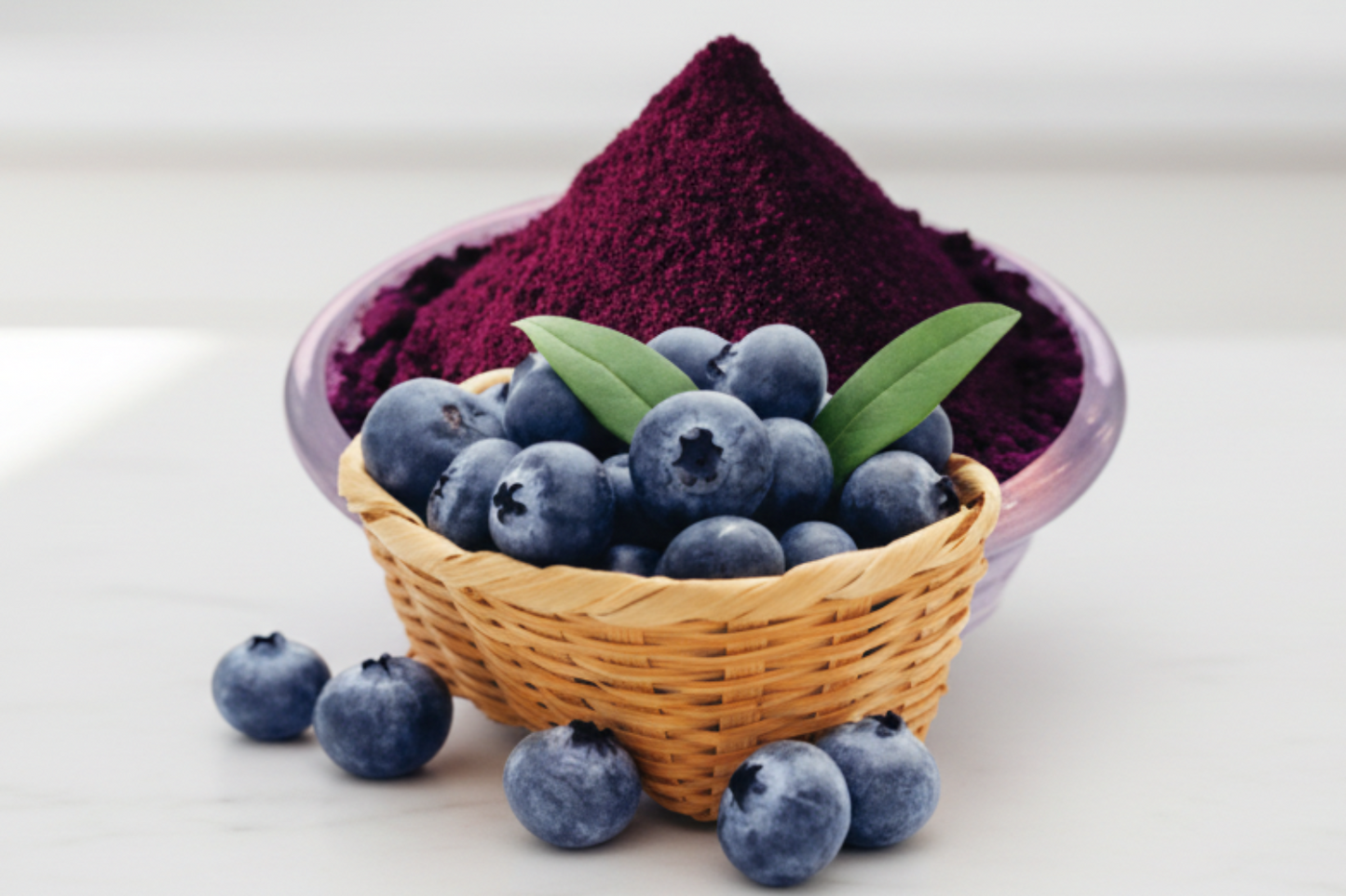 blueberry Powder freeze-dried premium vibrant colour