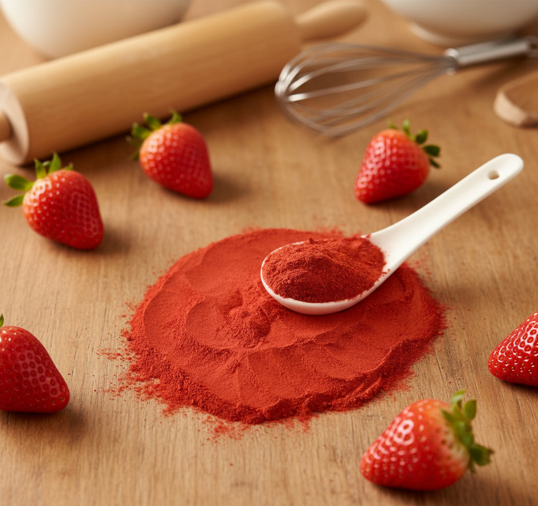 Freeze dried strawberry powder bulk wholesale Australia baking flavours extracts