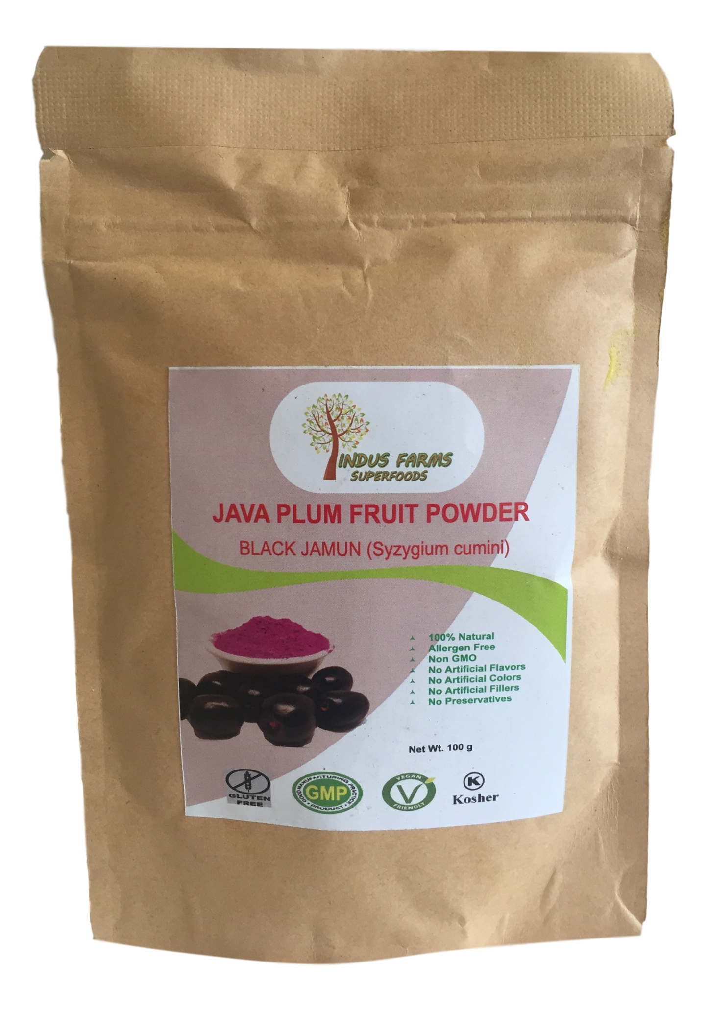ava Plum Fruit Powder in resealable pouch – 100g 1Kg