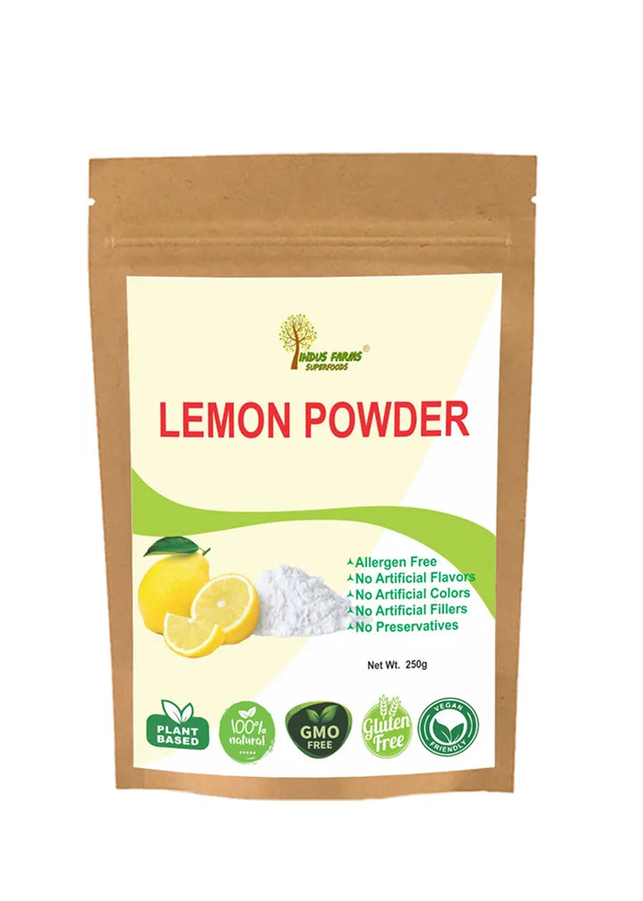 Lemon Juice Powder – Natural Ingredient for Baking, Beverages, Hydration, Flavouring, Cooking, Seasoning & Sports Supplements