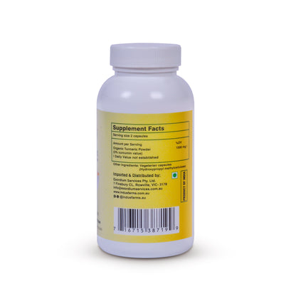 Turmeric capsules - Indusfarms