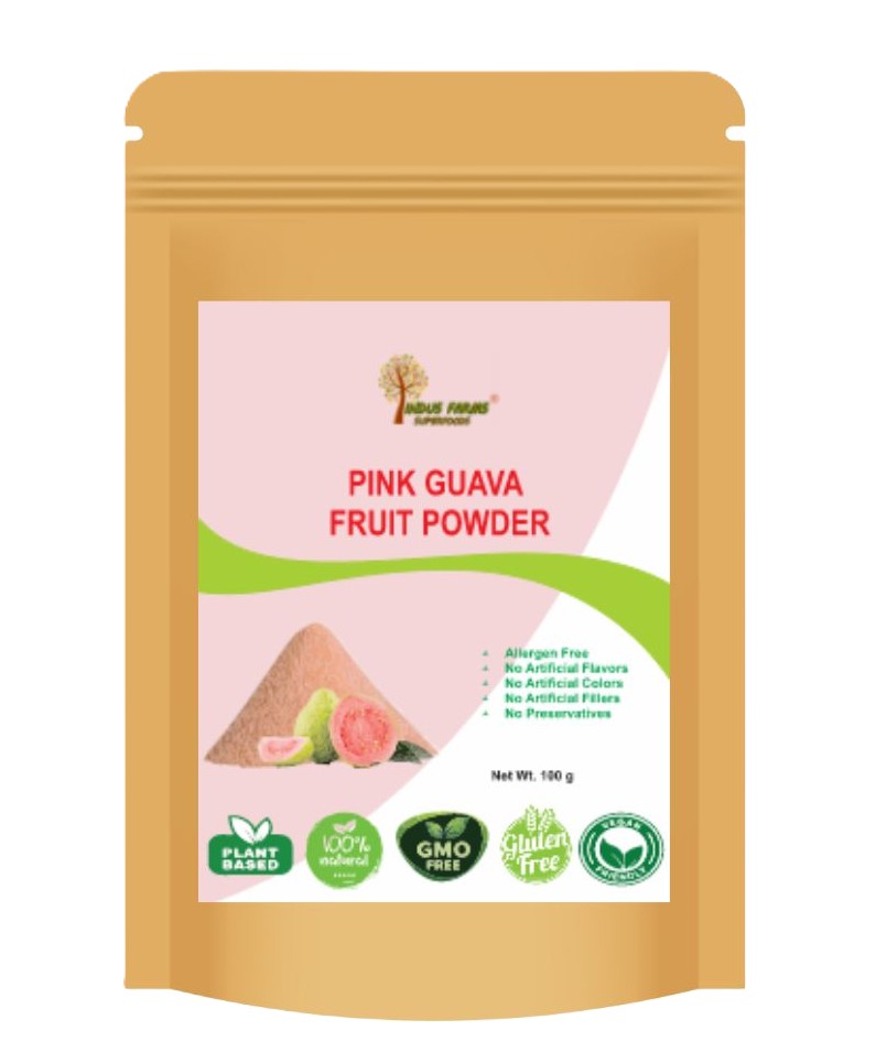 Pink guava fruit powder - Indusfarms
