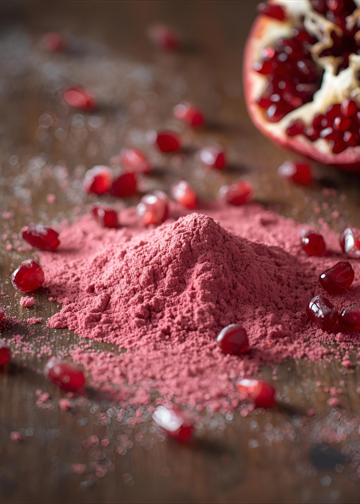 Pomegranate pure natural nutrient dense powder