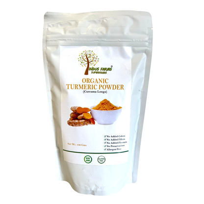Organic Turmeric powder - Indusfarms