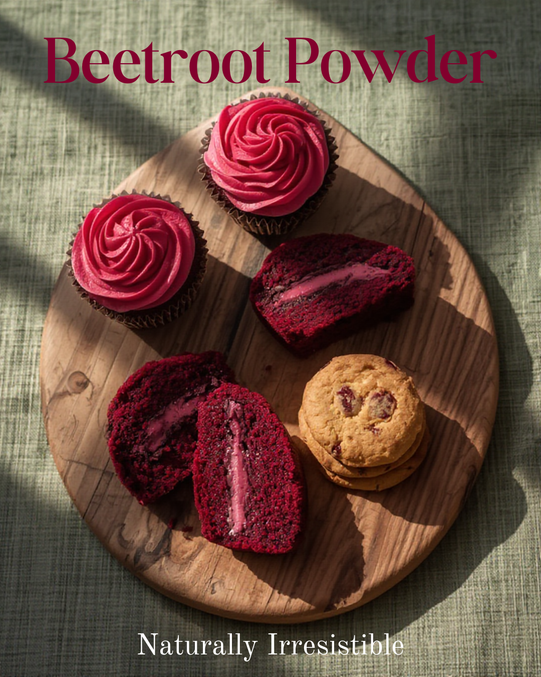 Beetroot Juice Powder – Beverage Mix, Baking Ingredient, No Artificial Colour or Flavours