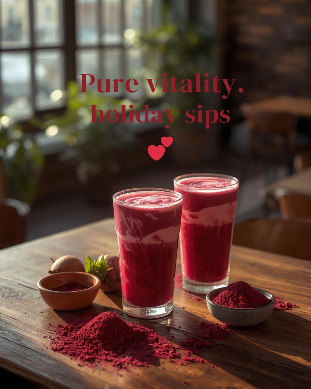 Beetroot powder smoothie recipe