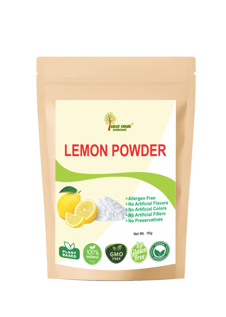 Lemon juice powder - 1kg, bulk wholesale, Australia, natural, GMO-free - Indusfarms