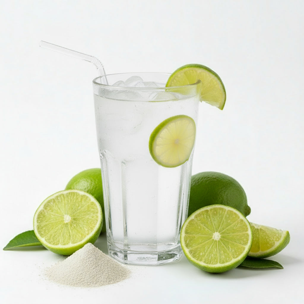 Lime powder sweet zesty fruit natural flavour for food industry