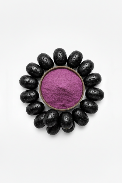 purple java plum powder jamun