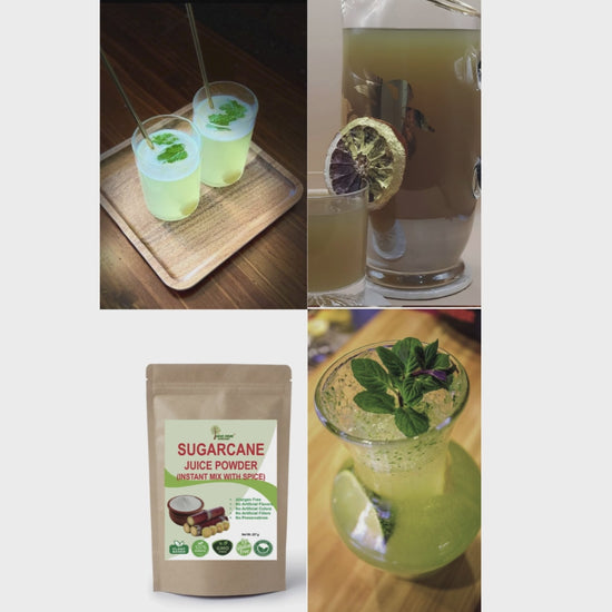 Sugarcane juice spice mix video - Indusfarms