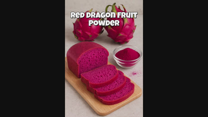 Dragon Fruit Pink Pitaya Powder – Freeze-Dried Superfood for Baking, Cooking, Smoothies, Desserts & Drinks
