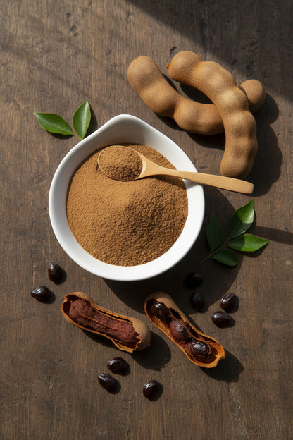 tamarind powder used for food flavouring tangy natural taste